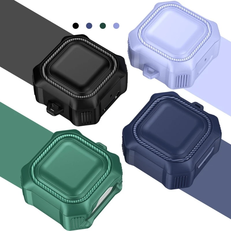 

Противоударный прочный защитный чехол с поддержкой беспроводной зарядки подходит для наушников galaxy buds 2/pro/live