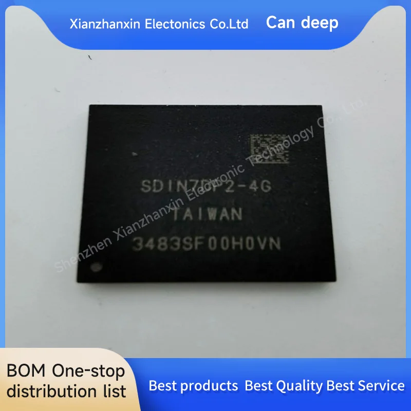 1 ~ 5 шт./партия, флэшки памяти SDIN7DP2 BGA153 EMMC4.5