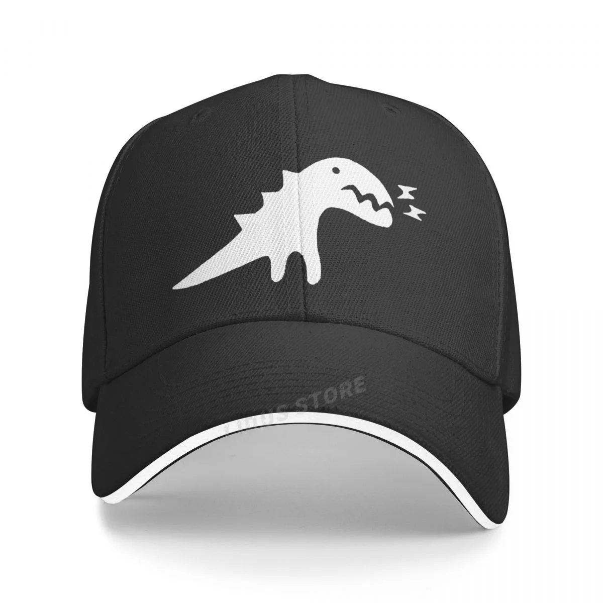 Little Dinosaur Monster Cartoon Baseball Cap Fashion Men Women Hip-hop Cap Monster Dinosaur Fuuy Dad Hat Adjustable Snapback Hat