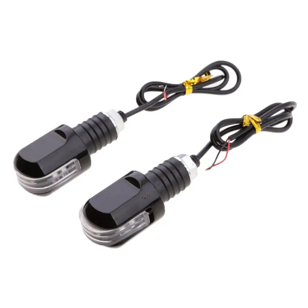 

2pcs Universal Rear Motorcycle LED Turn Signal Light Amber