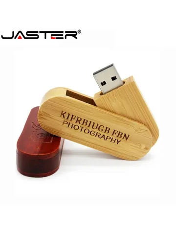 JASTER деревянный портативный деревянный USB флэш-накопитель 4 ГБ 16 ГБ 32 ГБ 64 ГБ флэш-накопитель U-палка свадебные подарки бесплатный индивидуальный логотип
