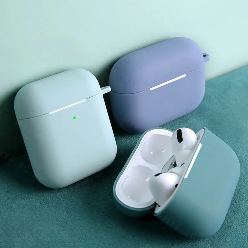 

Чехол для AirPods Pro 2, чехол из жидкого силикона для AirPods 3, 1 Pro, 2, защитный чехол для наушников Apple airpod Pro 2, 1, чехлы