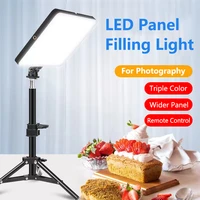 11 inch dimmable led photography fill in light video lighting panel for live stream photo studio lamp