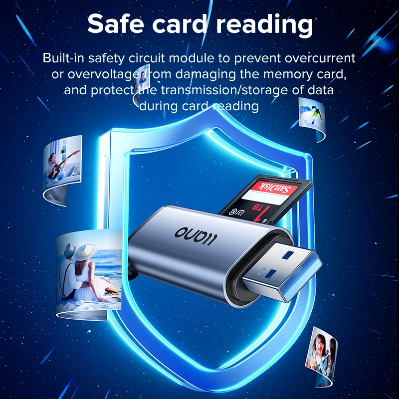 Устройство для чтения карт Micro SD Llano USB 3,0, 5 Гбитс, 2-в-1 (art.: 3920c8cb86a45) - 3920c8cb86a45