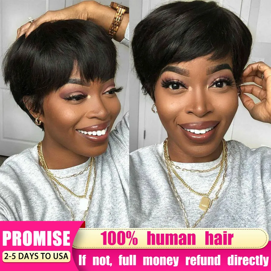 

Парик с коротким Бобом, парик ручной работы с челкой, парик из человеческих волос, дешевые парики из человеческих волос для женщин, парик, че...