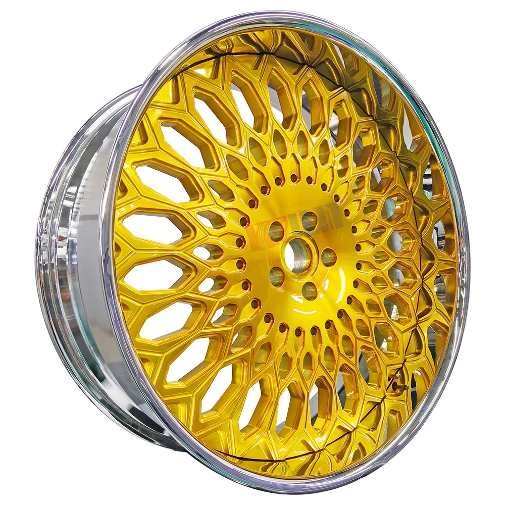 Фото 【Хит продаж】Колесные диски KELUN BRAND WHEEL Rucci, кованые диски, вогнутые диски, 5x114.3, 26-дюймовые кованые диски №1