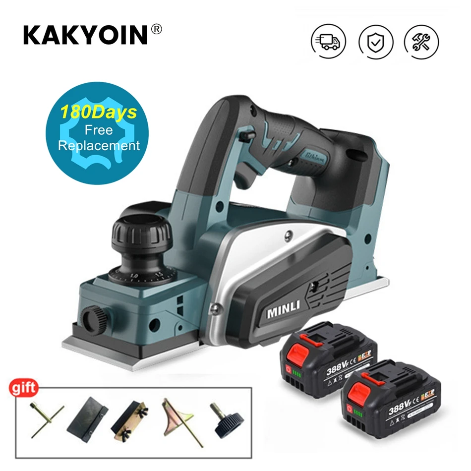 15000rpm Cordless Wood Electric Planer Electric Router trimm