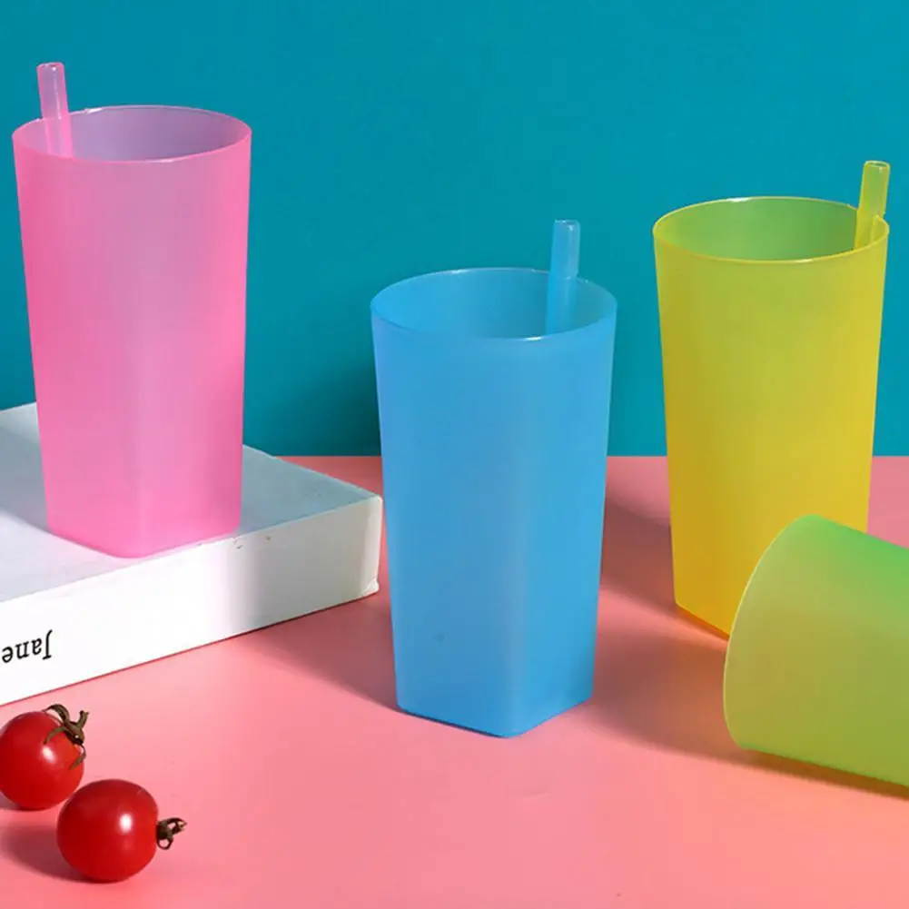 Осенняя компактная соломенная бутылка для напитков студентов |