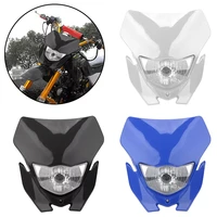 motorcycle headlight h4 led lights headlamp accessories for pit dirt bike motocross chopper cafe racer victory street tracker