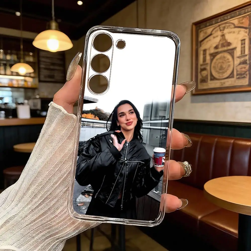 Фото Чехол для телефона D-Dua L-Lipas Singer для Samsung Galaxy A71, A70, A52, A51, A40, A30, прозрачный чехол №5