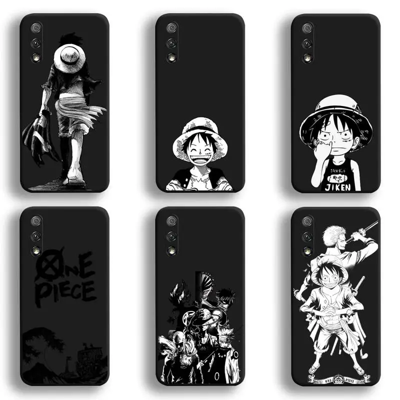 

Anime One Piece Luffy Zoro Phone Case For Huawei Honor 30 20 10 9 8 8x 8c v30 Lite view 7A pro
