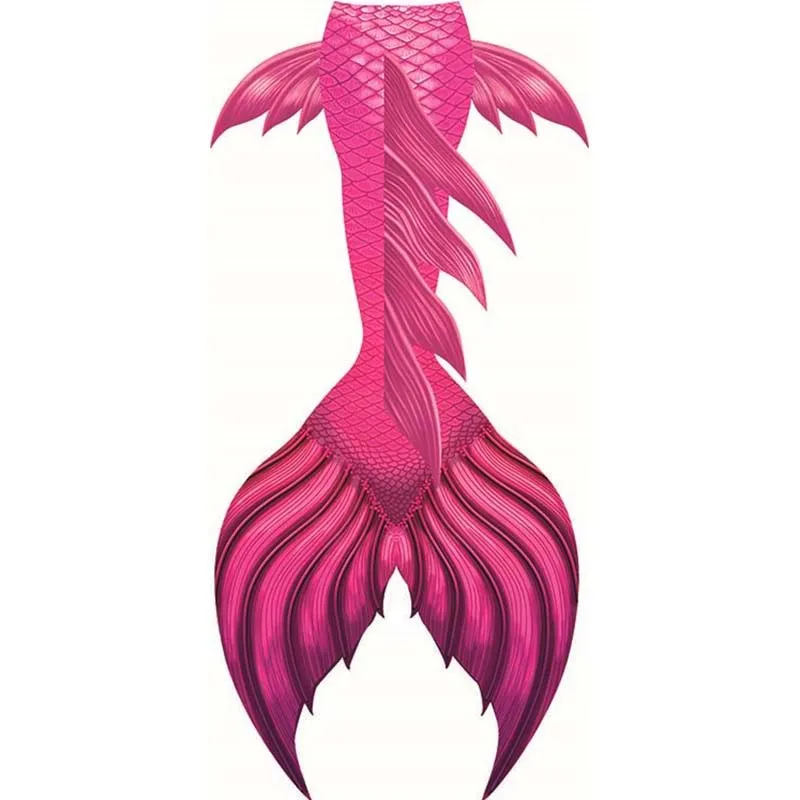 Одежда русалки для детей и взрослых рыбий хвост купальник на Хэллоуин купальный