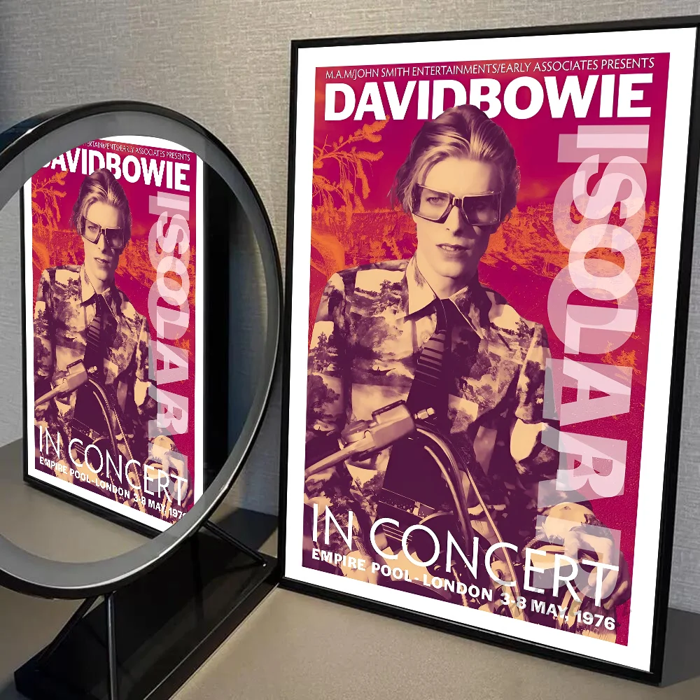 Британский рок-певец D-David_B-Bowie постер настенное искусство домашний декор комнаты