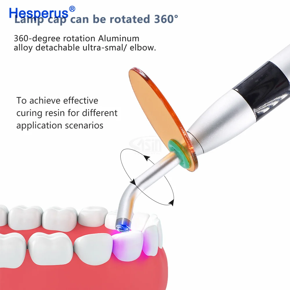 Hesperus Den tal Полимеризационная лампа Светодиодная беспроводная металлическая