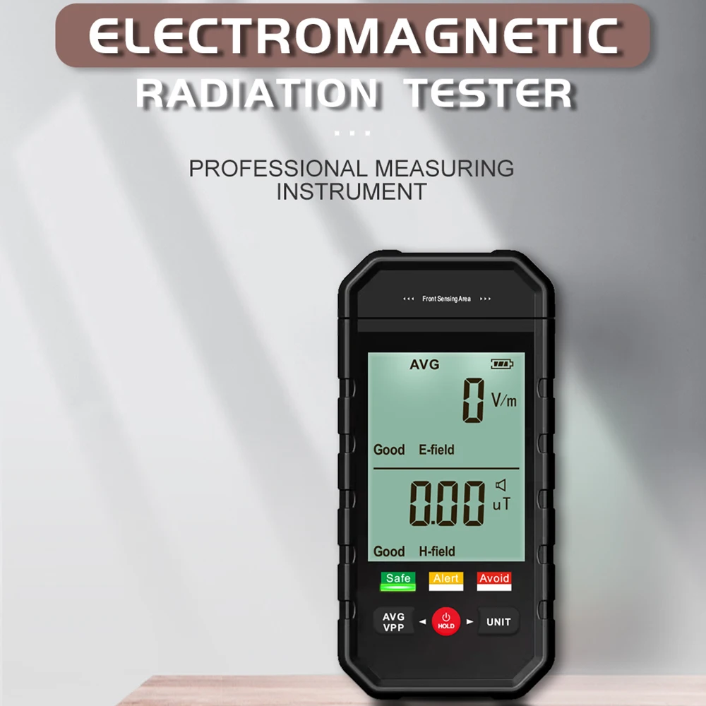 

ET925 большой экран детектор электромагнитного излучения, оценка уровня, звук, магнитное поле, Dosimeter EMF