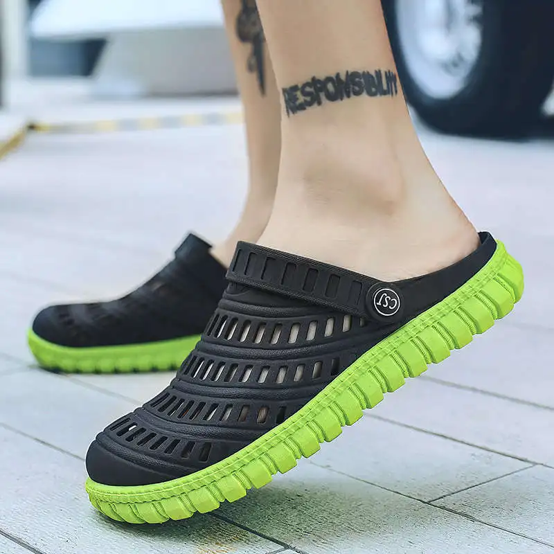 

Antiskid Men's Sneakers Sneekers Orthopedic Sandals Luxury Moccasin Men Slippers Leather Chausure Man Shoes High Quality Tennis