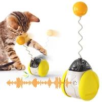 cat toys interactive toy for cats kitten toys squeaky catnip play ball feather fun for pet cat accessories supplies dropshipping