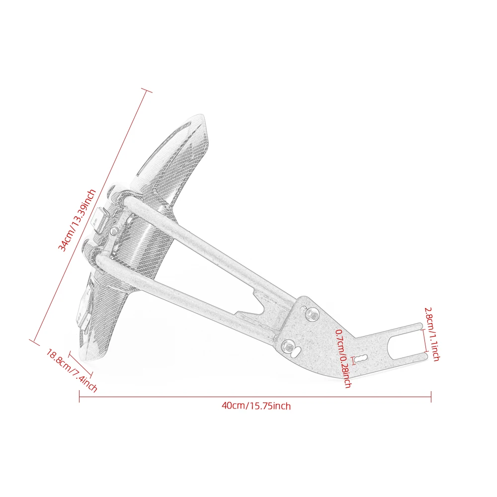 Брызговик для мотоцикла Yamaha Tracer 7 2021 2022 900 700 2016 заднее крыло защита от брызг