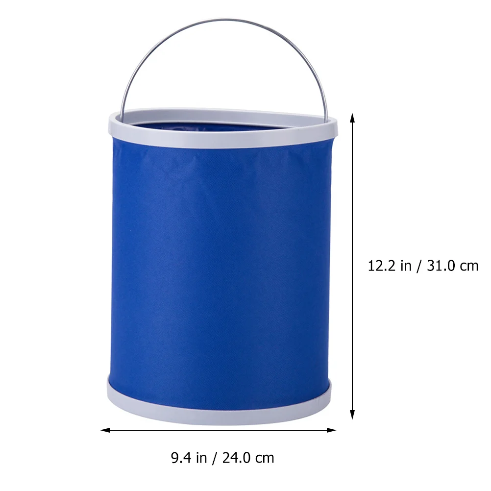

Portable Folding Bucket Outdoor Water Container Storage Carrier Collapsible Vehicle Cleaning Large Capacity Fishing