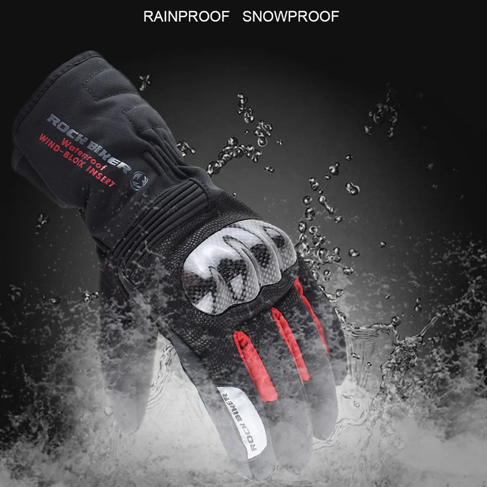 Осенне-зимние Мотоциклетные Перчатки Suomy унисекс теплые водонепроницаемые