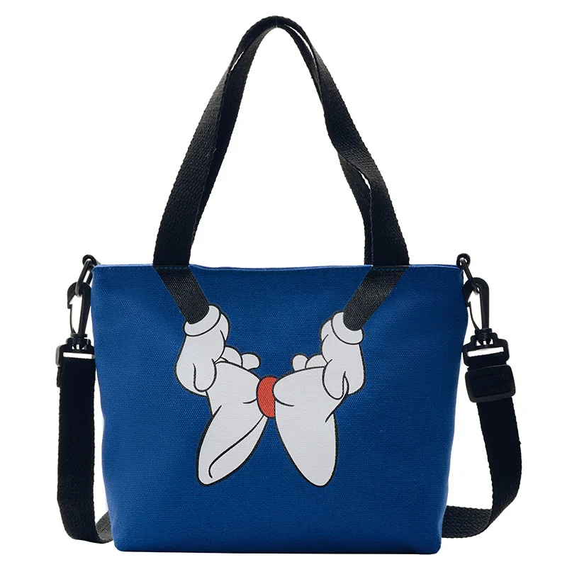

Холщовая сумка-мессенджер на одно плечо с изображением Минни-Маус