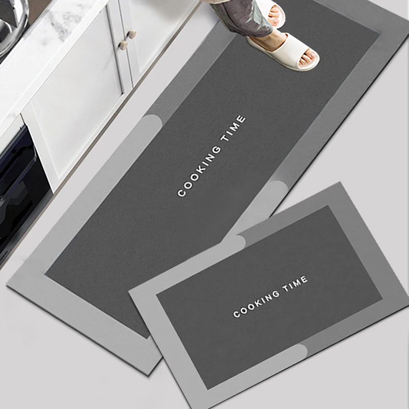 Впитывающий кухонный коврик для зоны наппа длинный входной Придверный легко