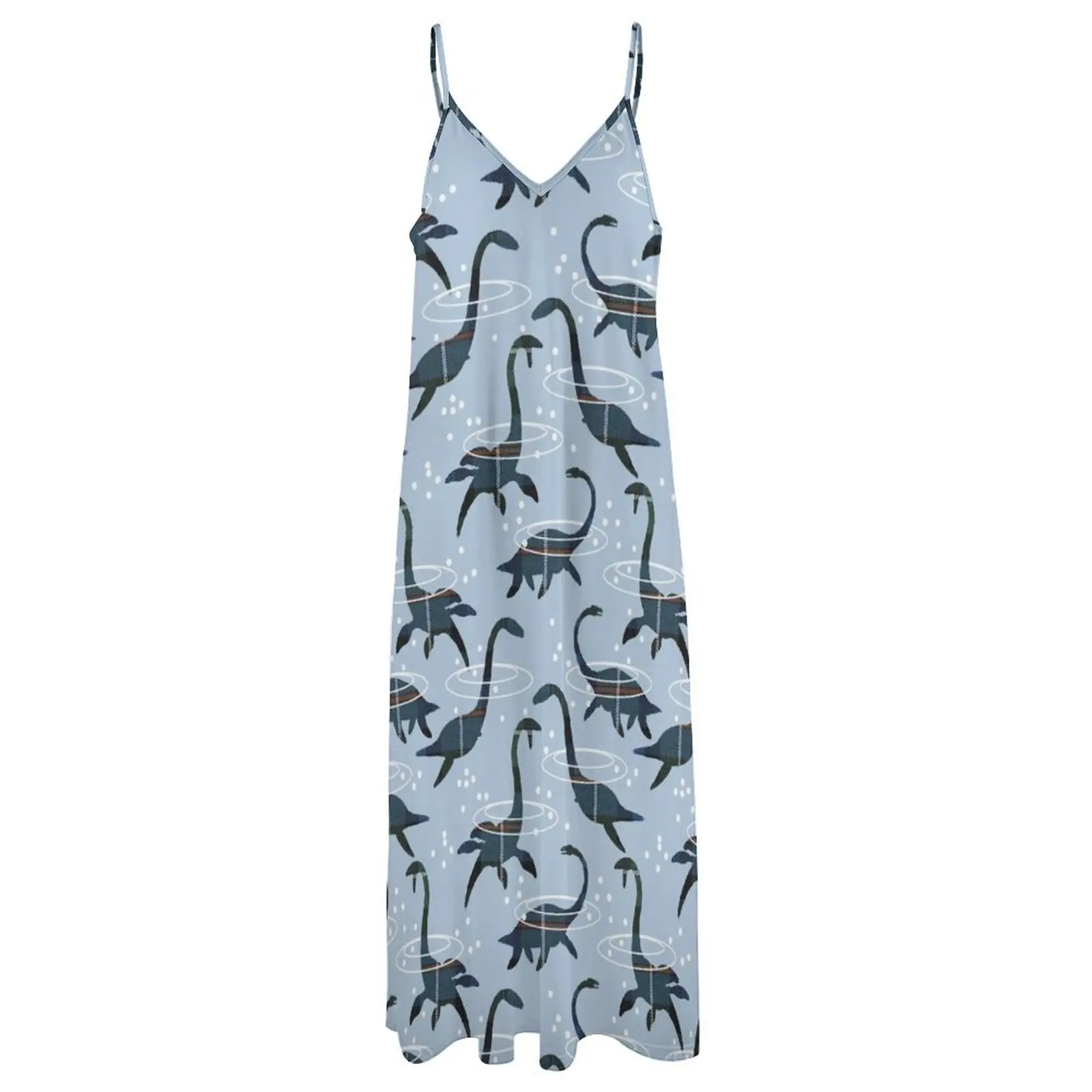 Длинное платье Nessie без рукавов летнее для женщин