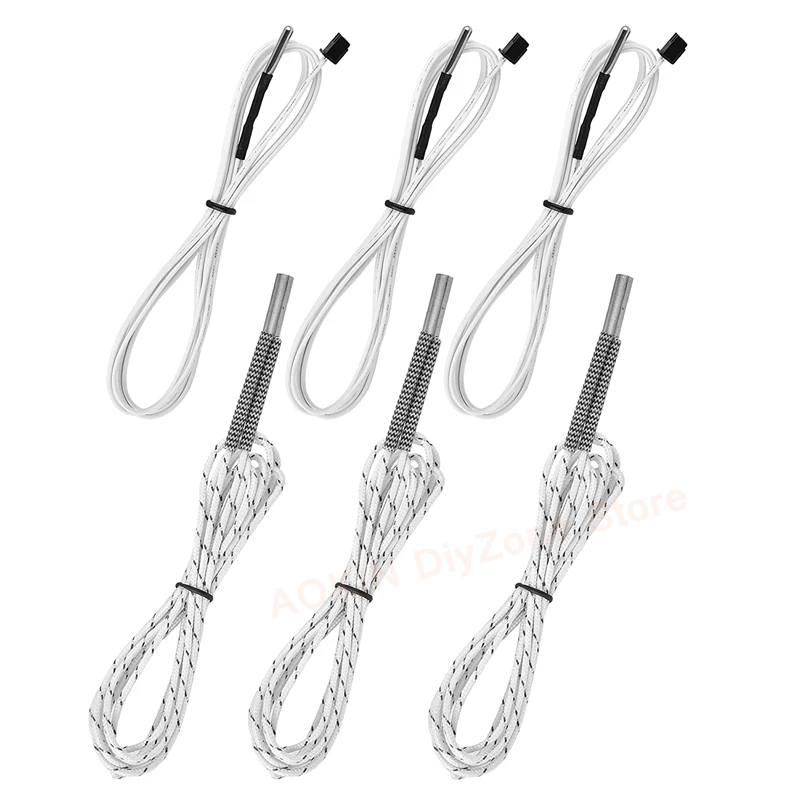 

Трубка нагревателя картриджа 24 в 40 Вт, датчик температуры HT NTC 100K, комплект для экструдера Prusa i3 MK3, аксессуары для 3D-принтера