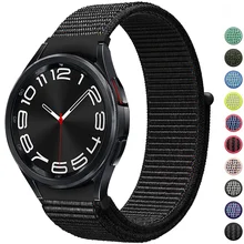 20mm 22mm Nylon Band For Samsung Galaxy Watch 4 5 6 classic active 2 Gear S3 Frontier correa Bracelet Huawei GT 2 2e 3 pro strap