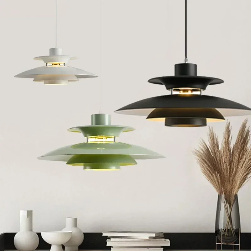Датский дизайн светодиодный художественный подвесной светильник многоцветный