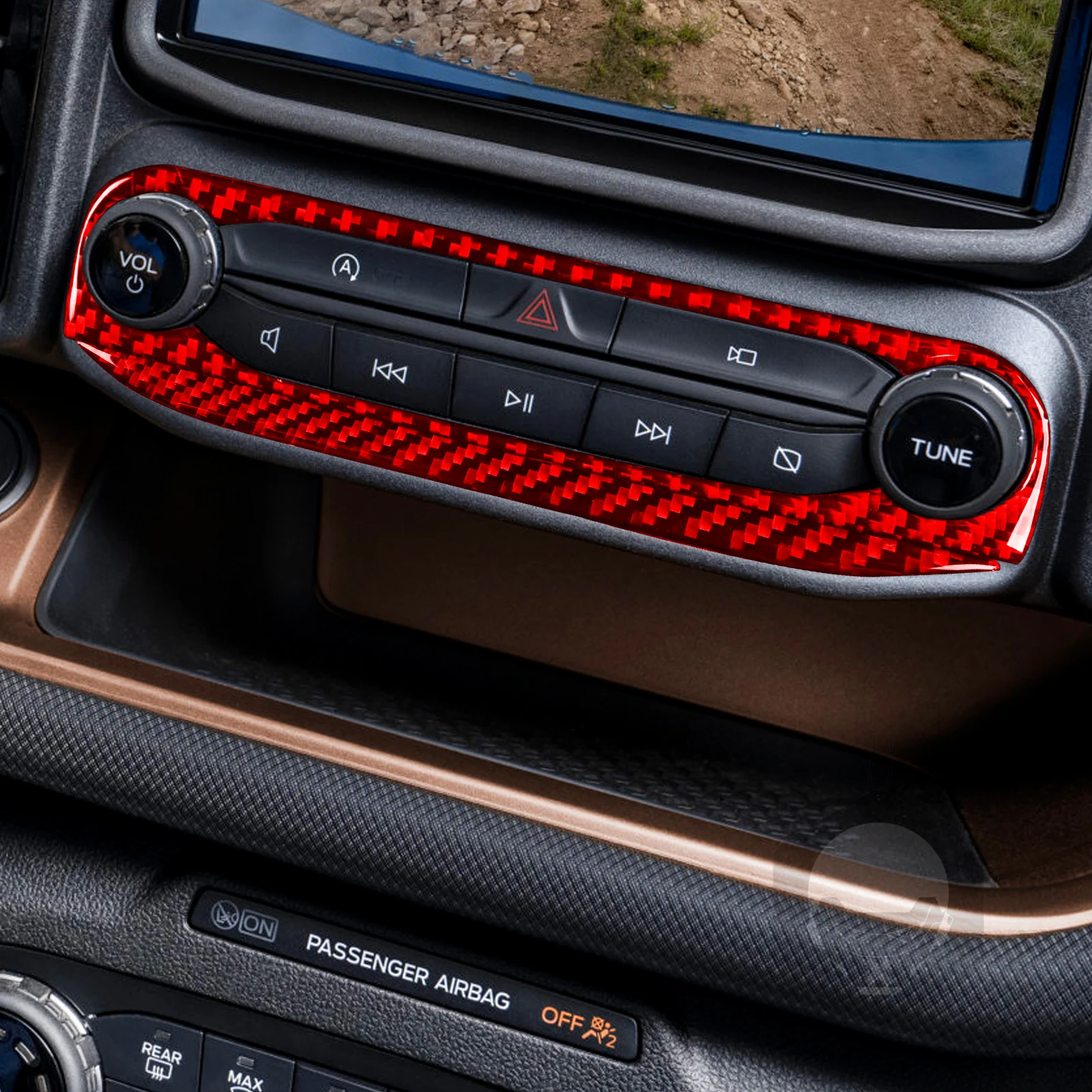 Комплект панелей управления приборной панели для Frod Bronco Sport 2021 2022 2023 наклейка из