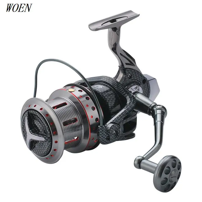 

WOEN all metal DH12000 fishing wheel 4.7:1 ratio sea fishing spinning wheel Anchor Fishing Wheel