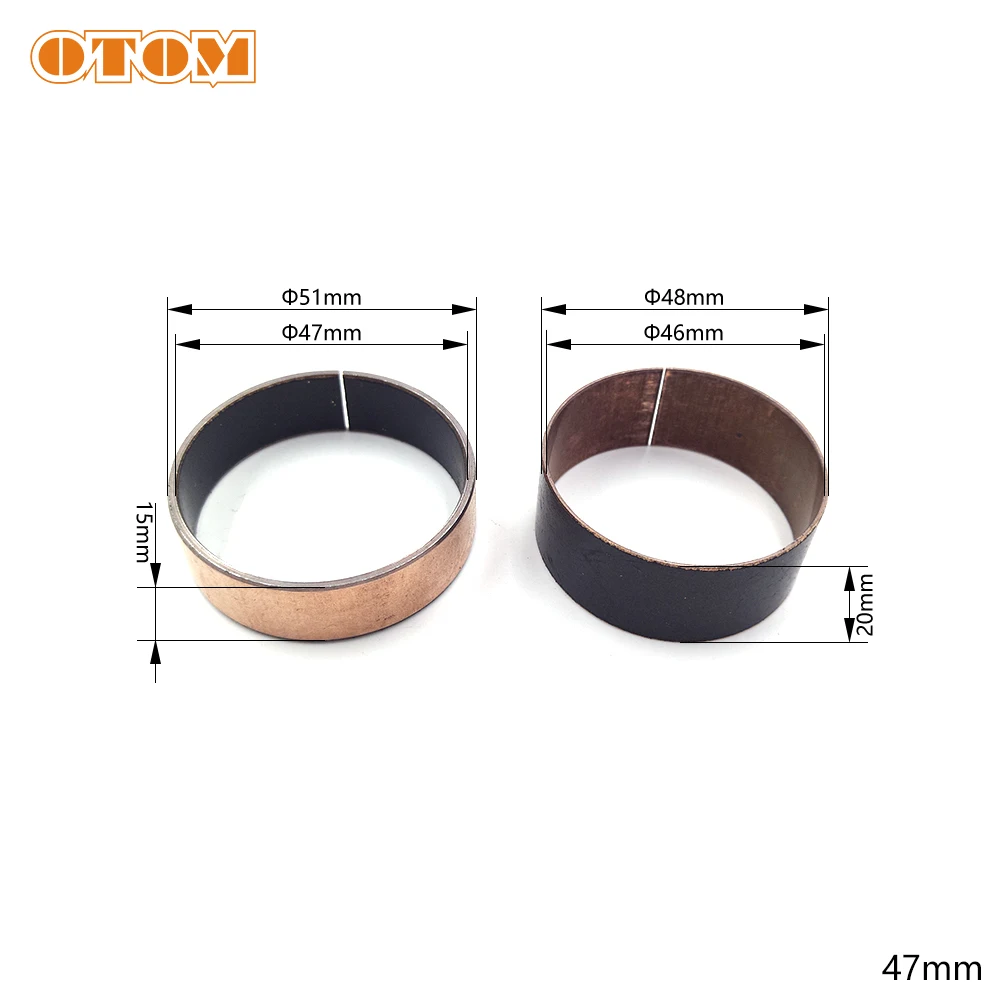 

Передняя втулка вилки для мотокросса 47 мм 48 мм 49 мм, амортизирующее обслуживание для EXC SX YZF WR GSXR RMZ KLX TE, аксессуары для внедорожника