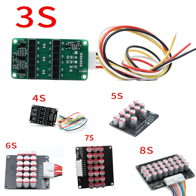 

Балансировка а для литий-ионного аккумулятора Lifepo4 LTO, активный эквалайзер, балансировка конденсатор линейной платы BMS