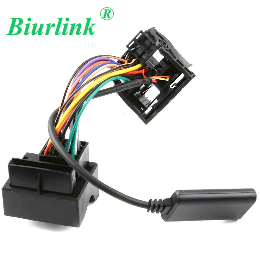 Biurlink автомобильная стереосистема 40Pin Bluetooth AUX вход кабель питания для Ford (2003-2012) Focus