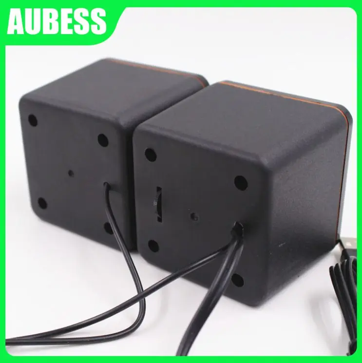 

Plastic Desktop Home Subwoofer Portable Computer Audio Usb Powered Multimedia Pc Sound Box 3.5mm Audio Jack For Desktop Computer