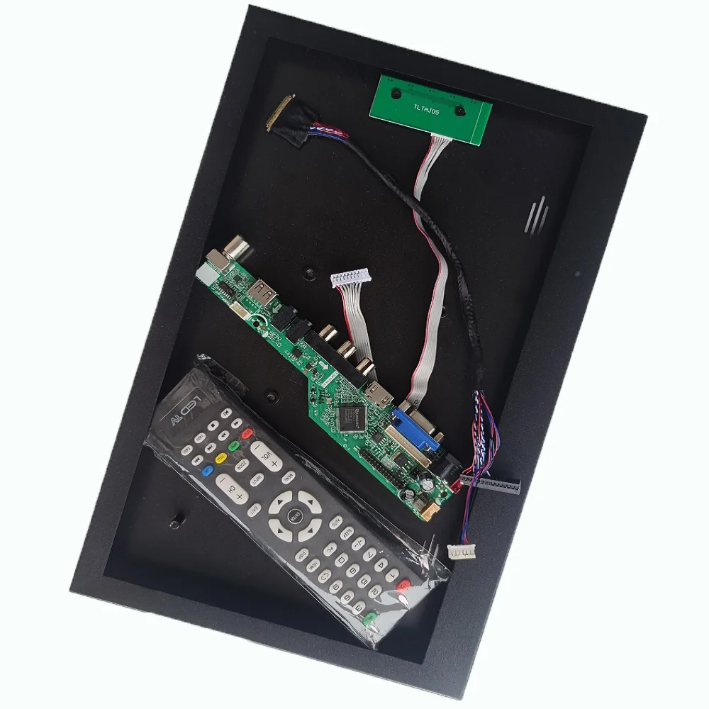 

Комплект для ТВ-контроллера HB133WX1, 13,3 дюйма, ЖК-дисплей 1366*768, VGA + металлический чехол из алюминиевого сплава, задняя крышка, Совместимость с HDMI