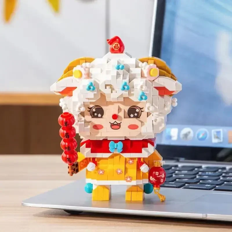 Конструктор из мелких частиц с изображением знаков зодиака