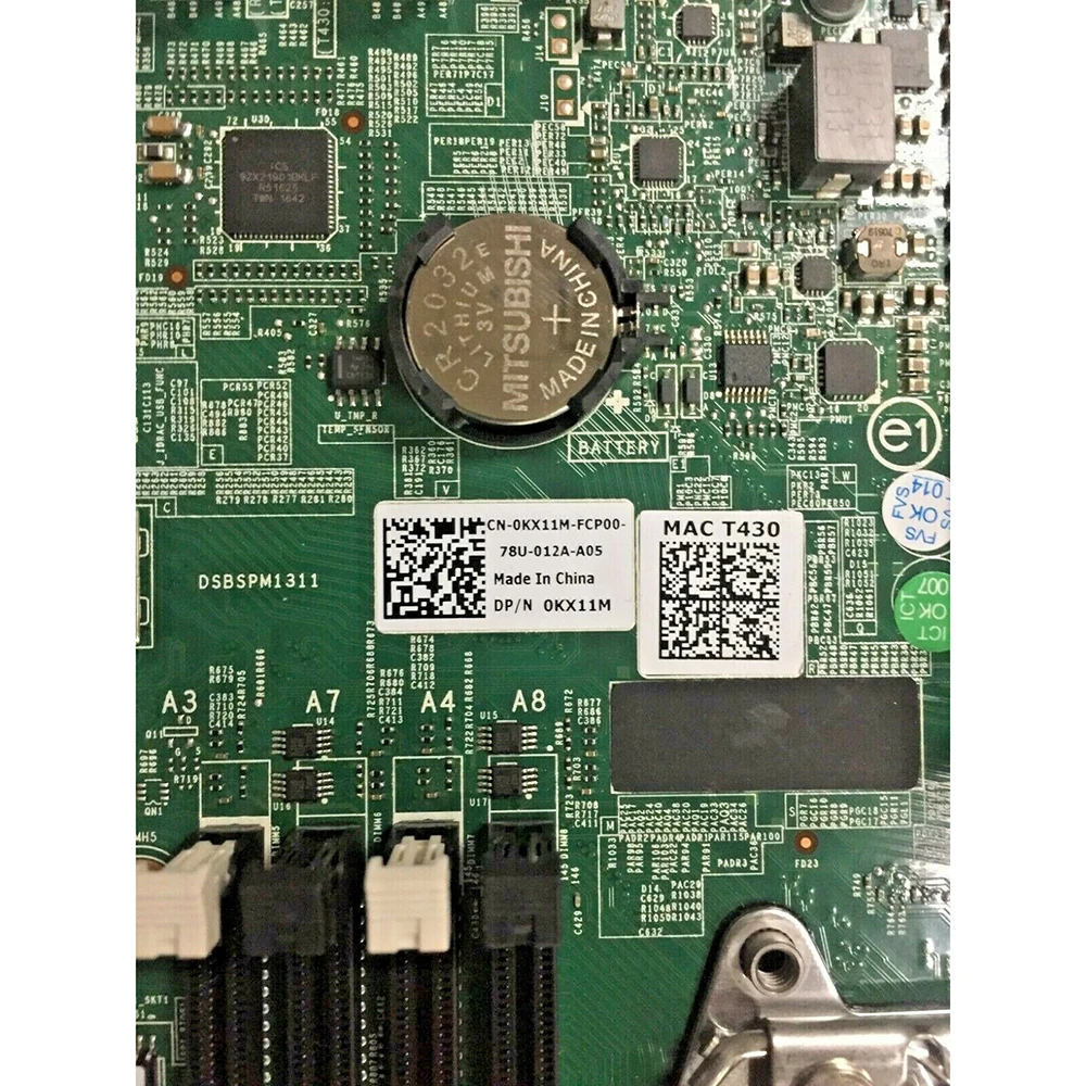 Для серверной материнской платы DELL PowerEdge T430 KX11M 975F3 0KX11M 0975F3 XNNCJ 0XNNCJ 3XKD DYFC8 Perfect Test