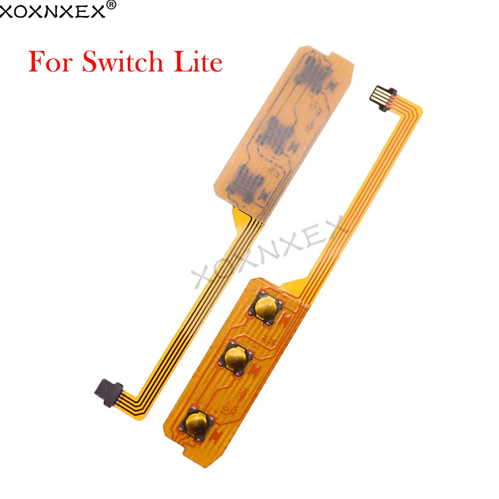 

20 шт. для игровой консоли Nintendo Switch Lite NS Lite, кнопка включения/выключения питания, замена гибкого кабеля