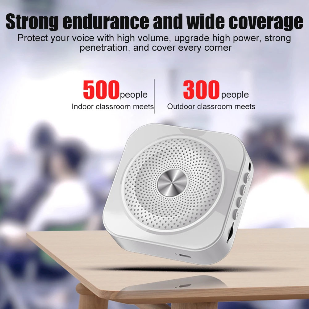 Meeting Wired Voice Amplifier Presentations High Power For Teachers Lightweight Home Compatible Portable Music Play