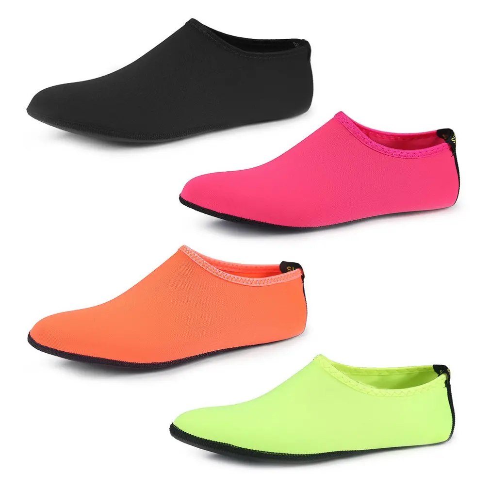 

2022 Men Women Outdoor Swimming Shoes Breathable Beach Waterproof Shoes Unisex Soft Seaside Wading Shoes Diving Socks