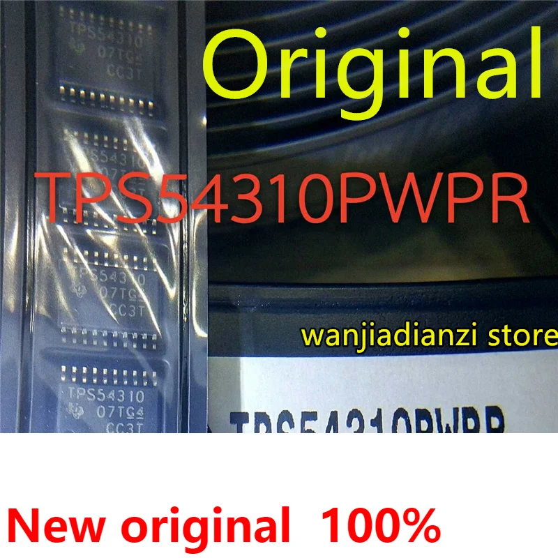 

Контроллер постоянного тока TPS54310PWPR TPS54310 HTSSOP20 TPS54310PWP, новый оригинальный чип интегральной схемы, 5 шт.