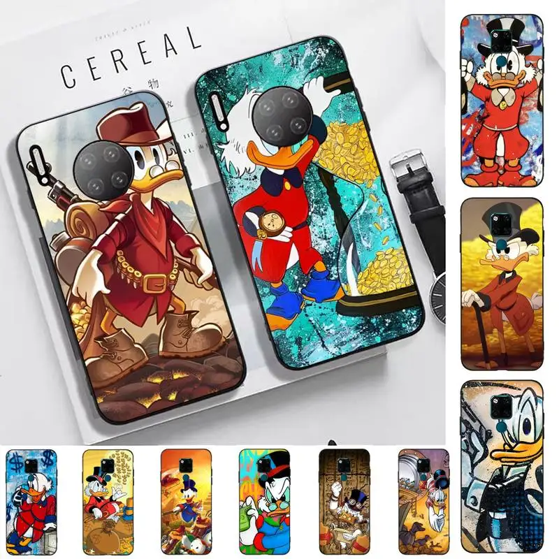 

Disney Scrooge McDuck Phone Case for Huawei Mate 20 10 9 40 30 lite pro X Nova 2 3i 7se