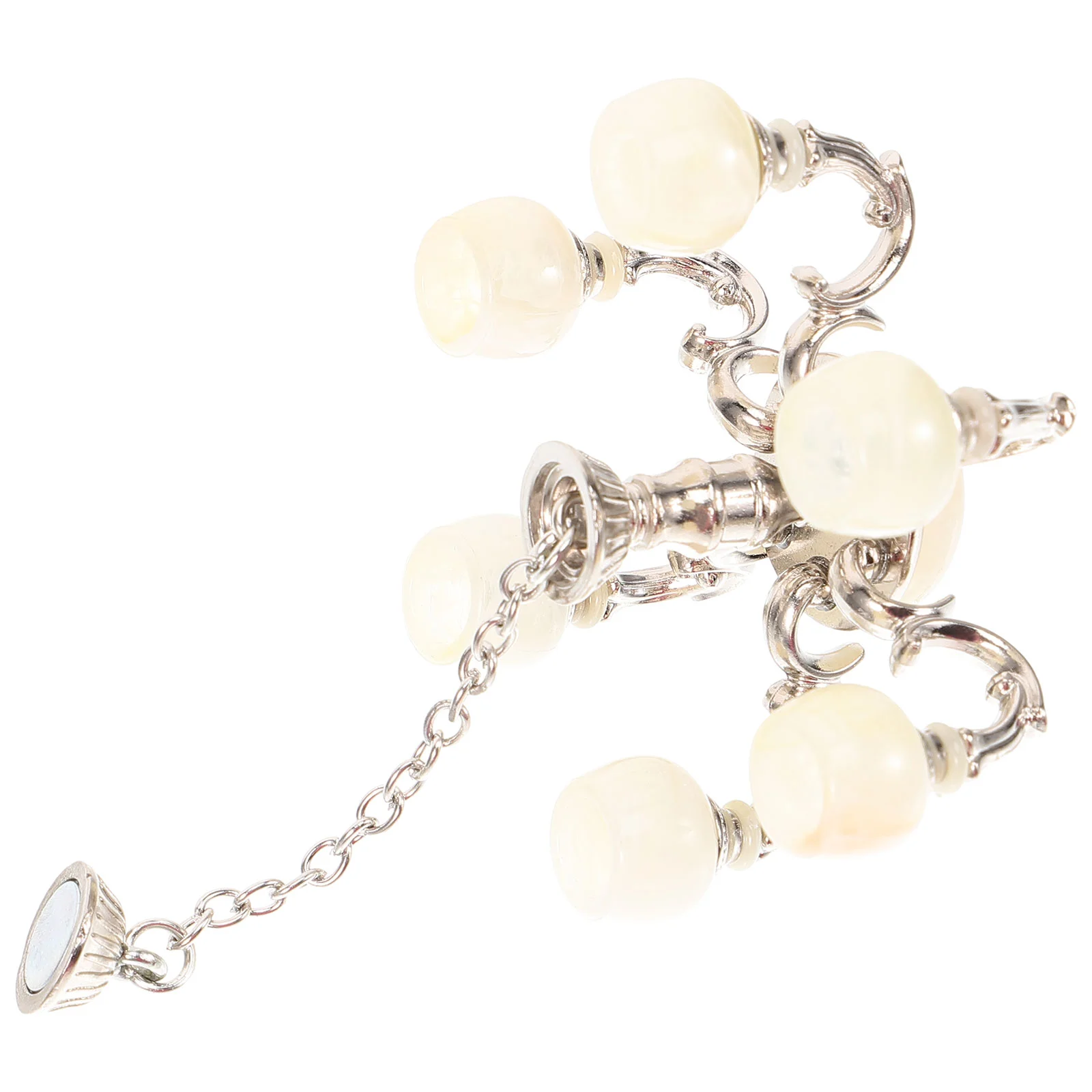 Кукольный домик люстра миниатюры крошечная лампа аксессуары для освещения