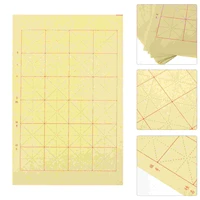 150 sheets chinese calligraphy paper grid xuan paper sumi paper rice paper for calligraphy beginner
