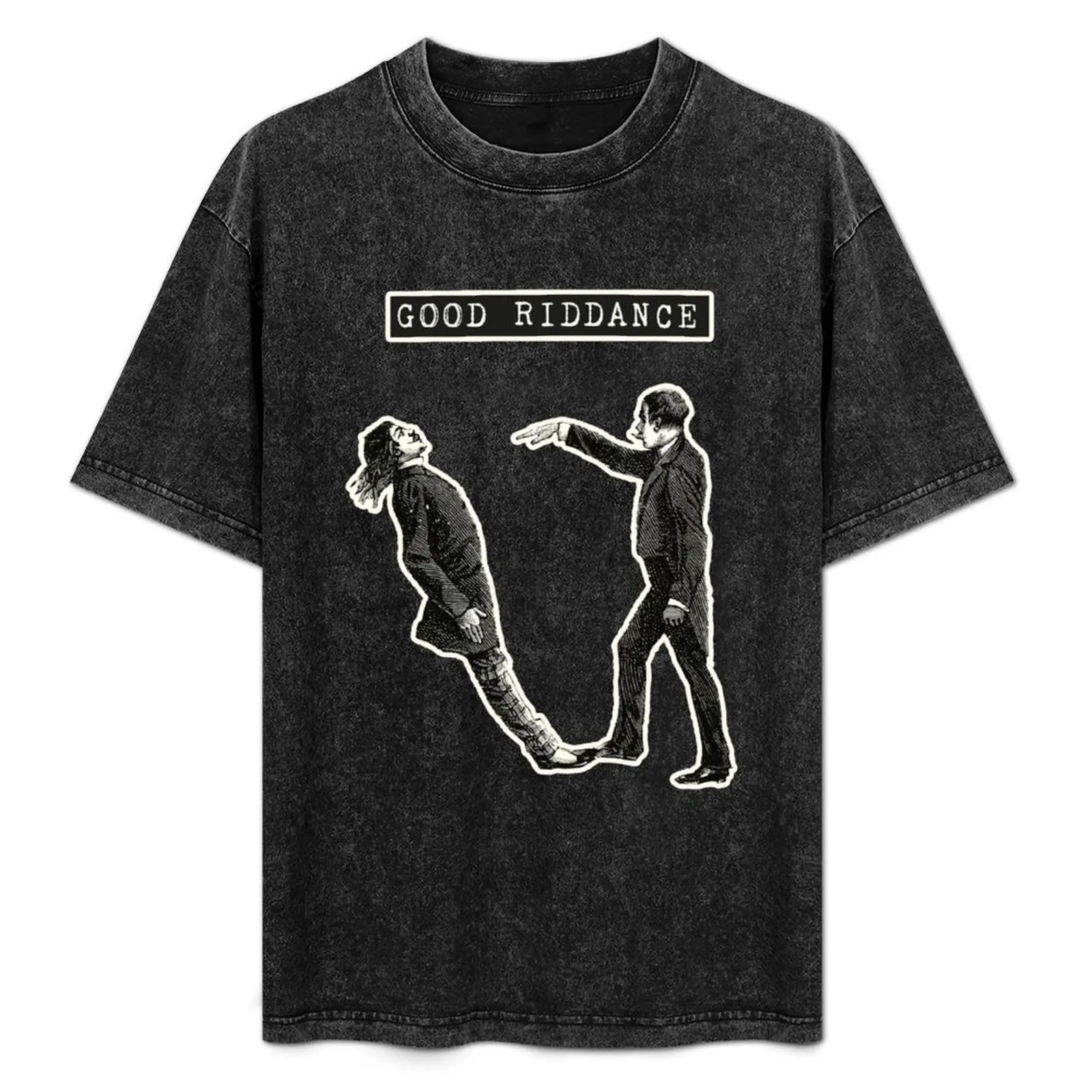 Футболка в американском стиле панк Good Riddance мужские дизайнерские футболки