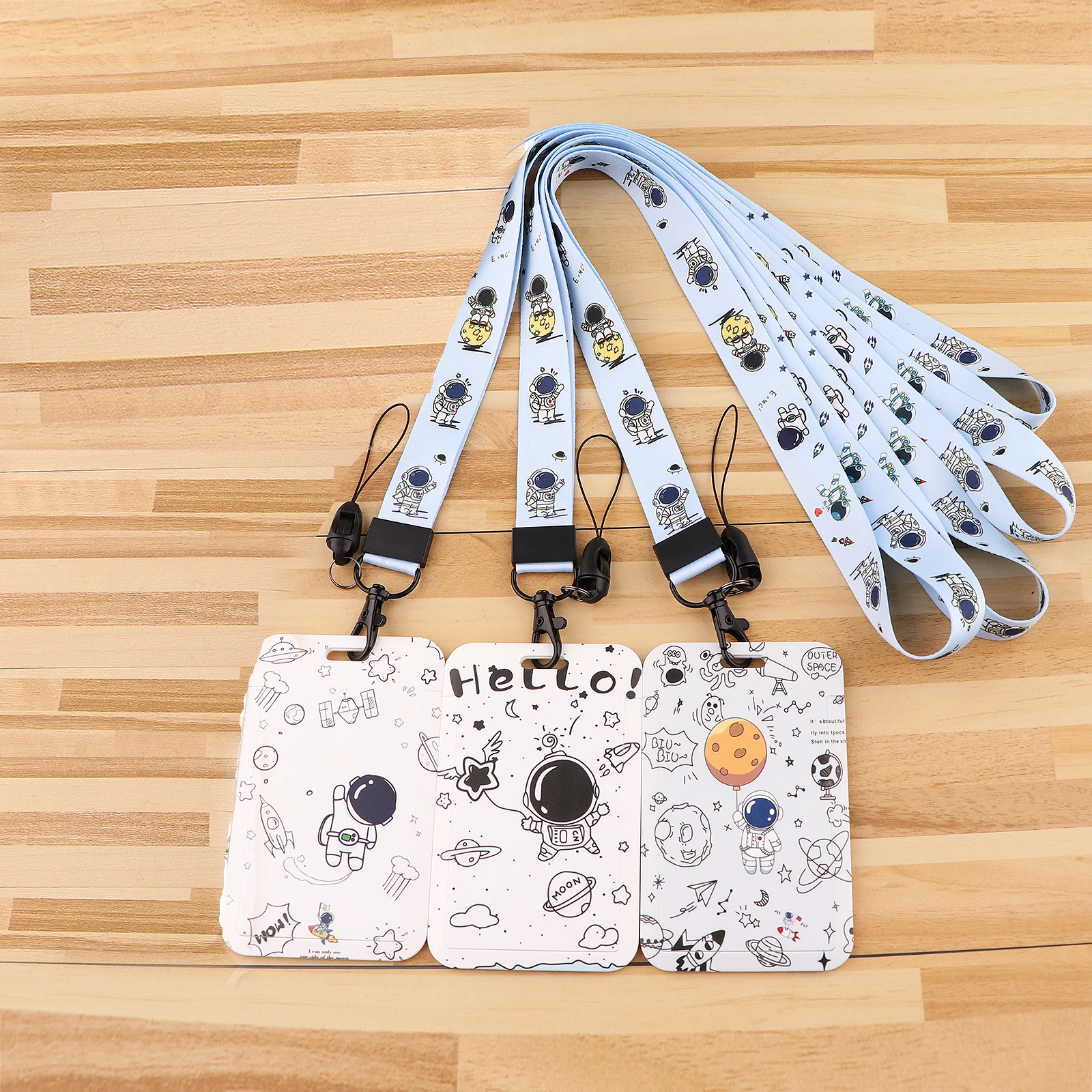 

Astronaut Lanyard for Key Neck Strap lanyard Card ID Badge Holder Key Chain Key Holder Keyring Phone Charm Accessories Gift