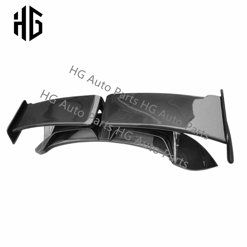 Для Porsche 911 992 Carrera TECHART стиль автомобильный комплект кузова глянцевое углеродное