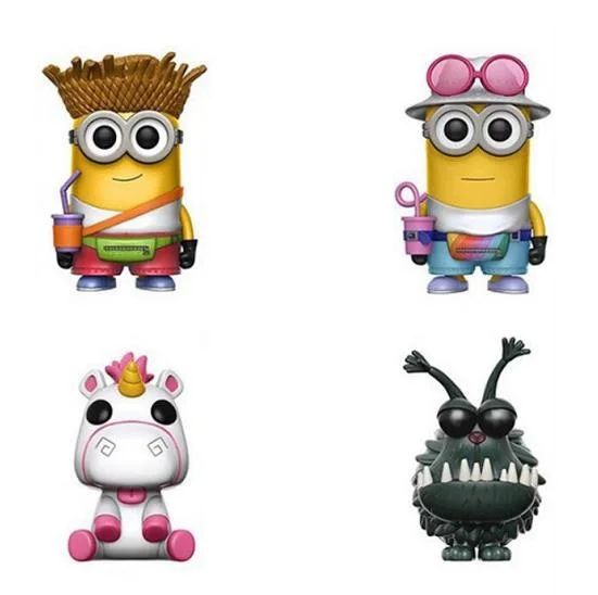 Funko Гадкий я Миньоны туристический Джерри Дейв единорог пушистый Кайл Агнесс 418 #